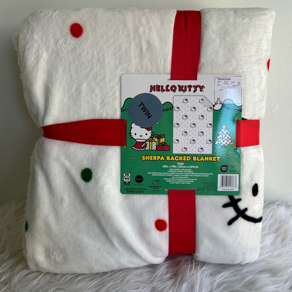 Hello Kitty Sherpa Blanket